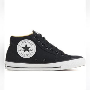 Converse Chuck Taylor Mid XL High Top Black and Yellow Sneakers Limited Edition